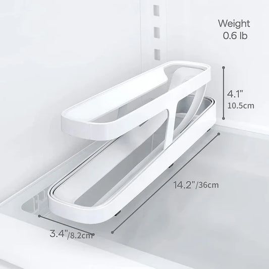 Automatic Scrolling Egg Rack Egg Storage Box Container Organizer Fridge Eggs Dispenser Refrigerator Egg Holder Kitchen Accessory